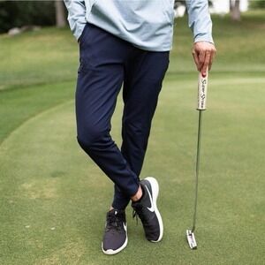 Barstool Sports Golf Joggers UNRL x BG Performance Pants Navy, Size L
